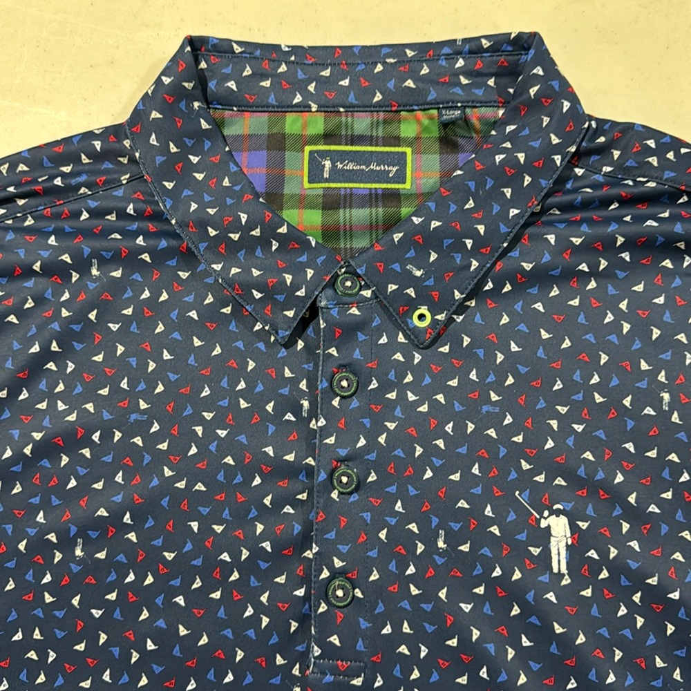 William Murray Golf Flag Polo